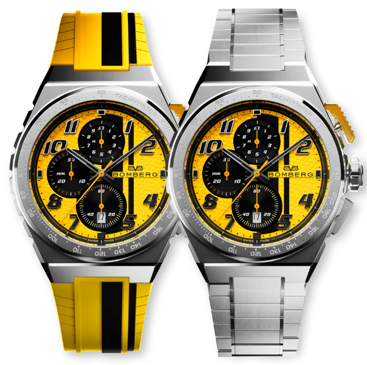 Review Bomberg apex carbon yb NT42CHPBA.01-18.12 yellow Watch